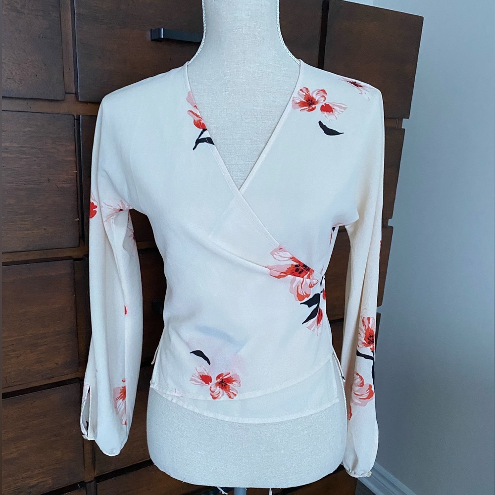 Wilfred wrap blouse